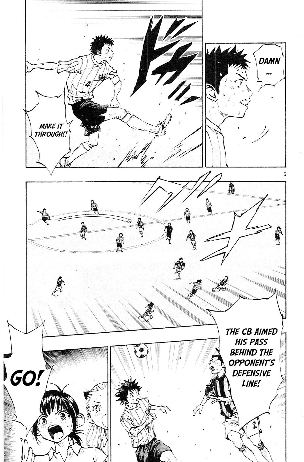 BE BLUES ~Ao ni nare~ Chapter 67 page 6 - Chapter 67: Half time