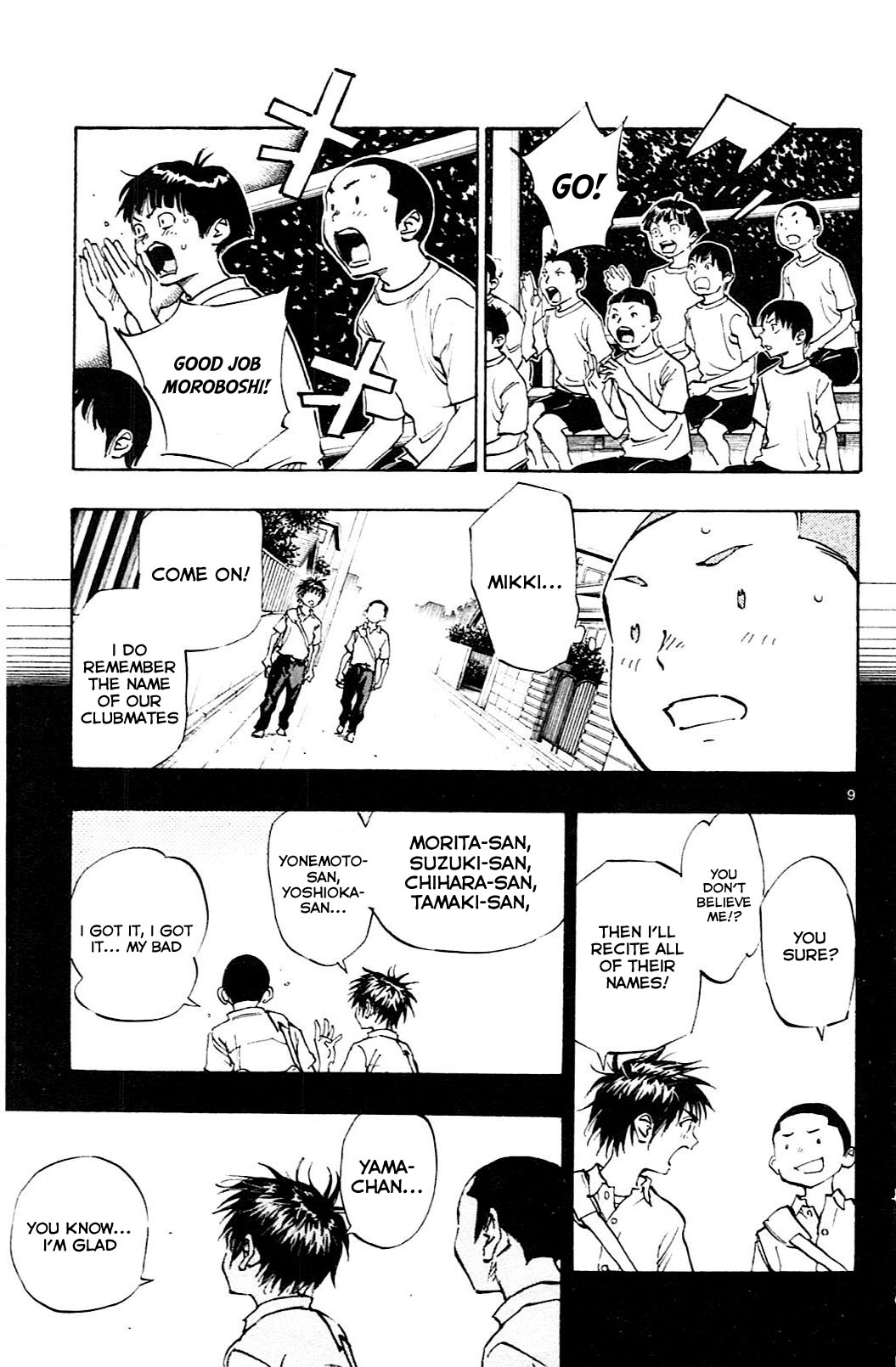 BE BLUES ~Ao ni nare~ Chapter 70 page 10 - Chapter 70: I'm Glad I Came to Oourahigashi
