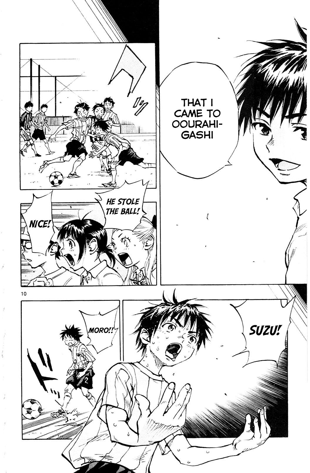 BE BLUES ~Ao ni nare~ Chapter 70 page 11 - Chapter 70: I'm Glad I Came to Oourahigashi