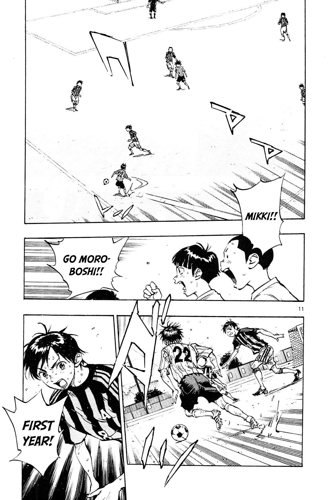 BE BLUES ~Ao ni nare~ Chapter 70 page 12 - Chapter 70: I'm Glad I Came to Oourahigashi
