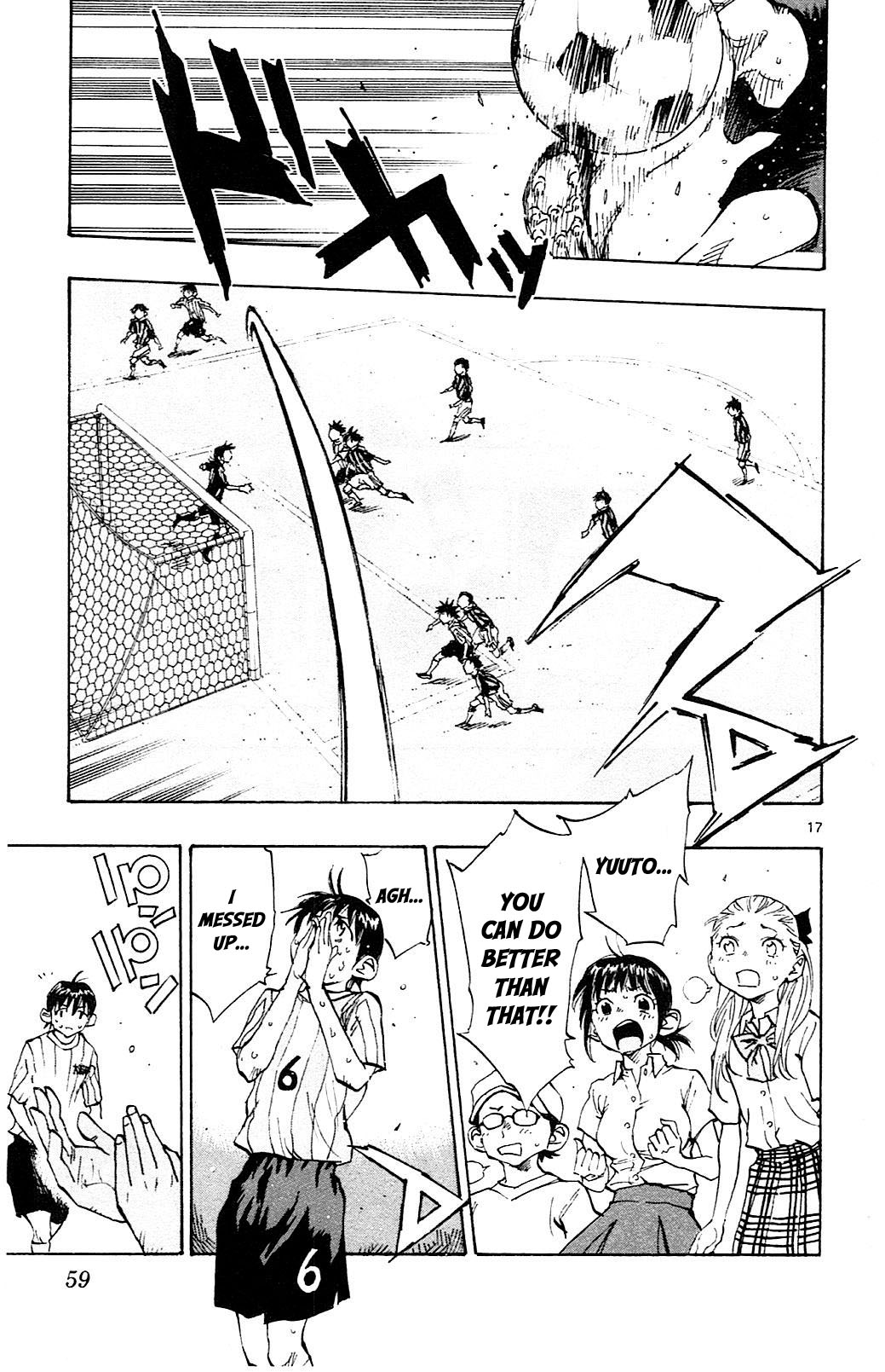 BE BLUES ~Ao ni nare~ Chapter 70 page 17 - Chapter 70: I'm Glad I Came to Oourahigashi