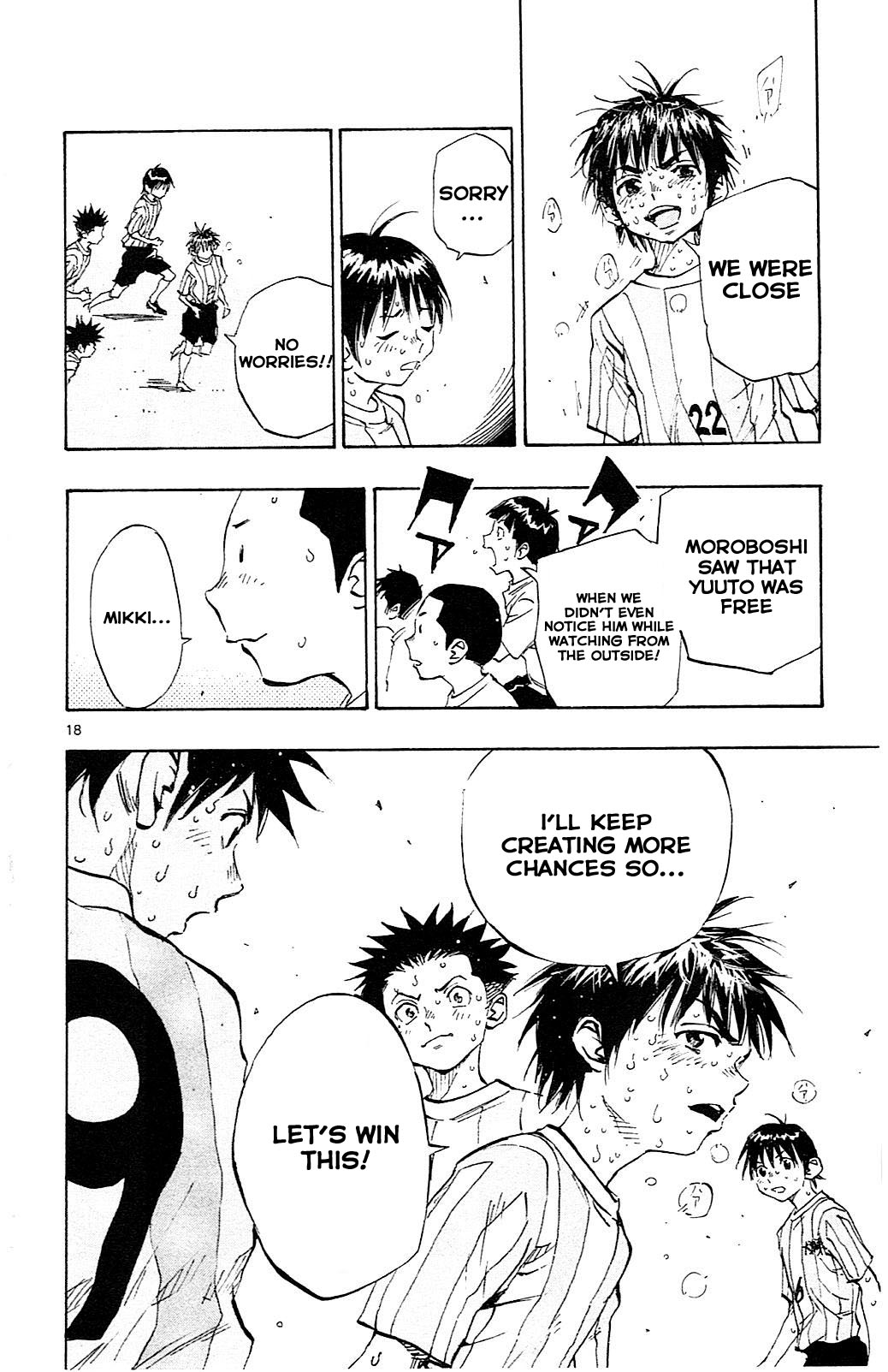 BE BLUES ~Ao ni nare~ Chapter 70 page 18 - Chapter 70: I'm Glad I Came to Oourahigashi