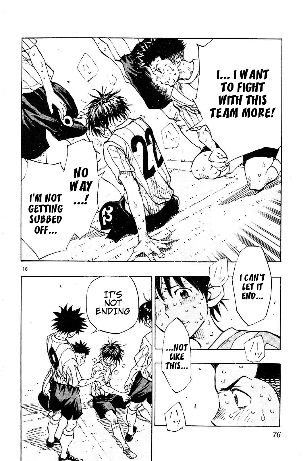 BE BLUES ~Ao ni nare~ Chapter 71 page 17 - Chapter 71: To the Limit