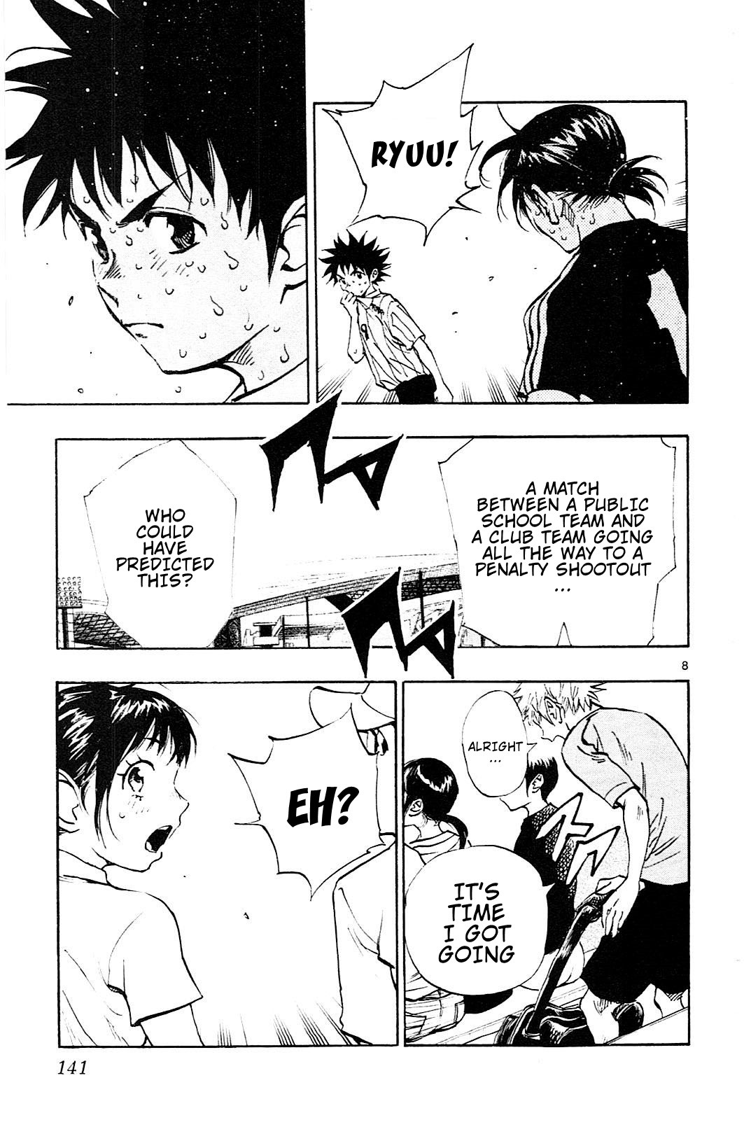 BE BLUES ~Ao ni nare~ Chapter 75 page 11 - Chapter 75: All that's left is luck...
