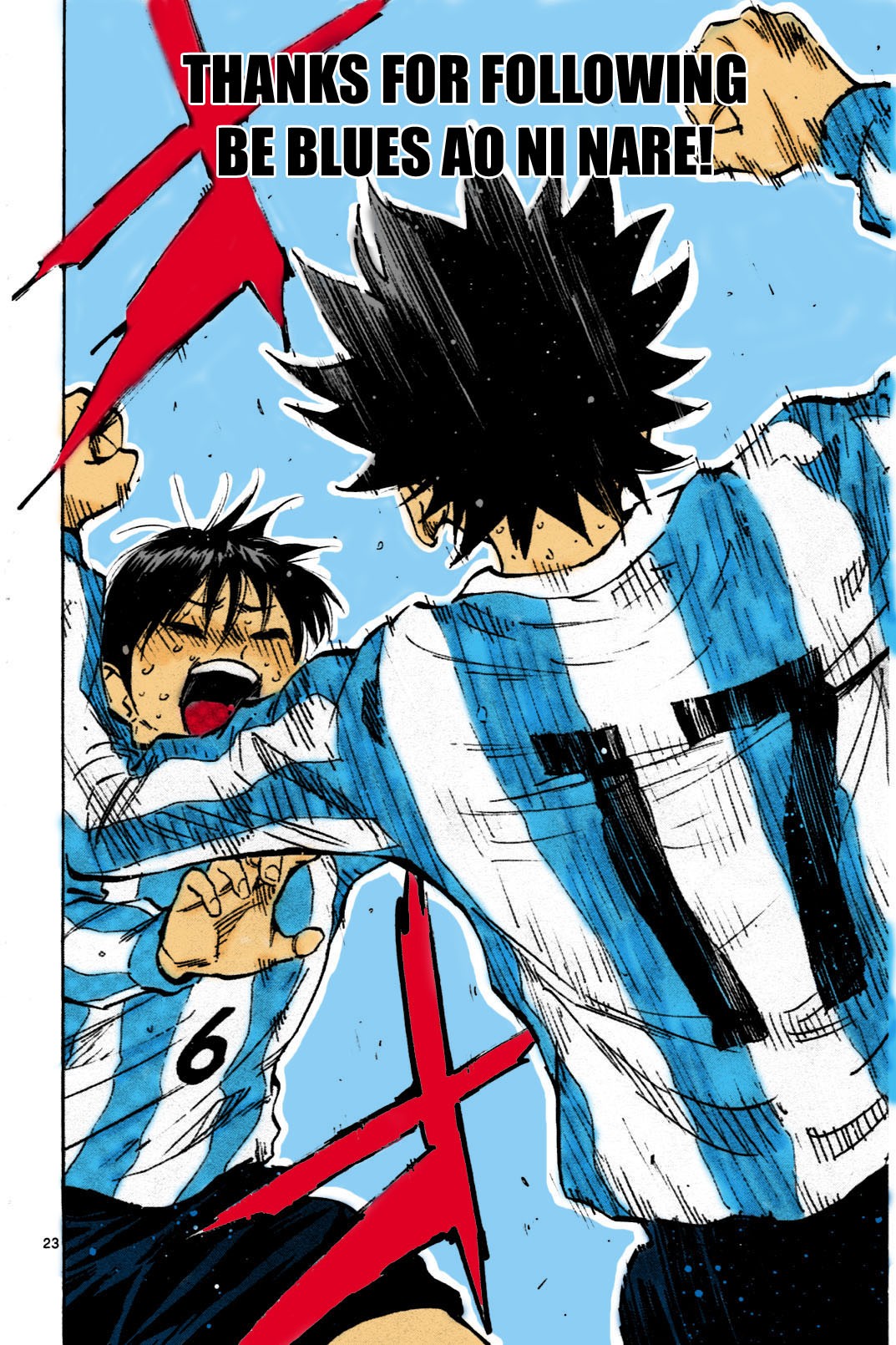 BE BLUES ~Ao ni nare~ Chapter 76 page 24 - Chapter 76: Ryuu, Miyazaki, Yuuto...