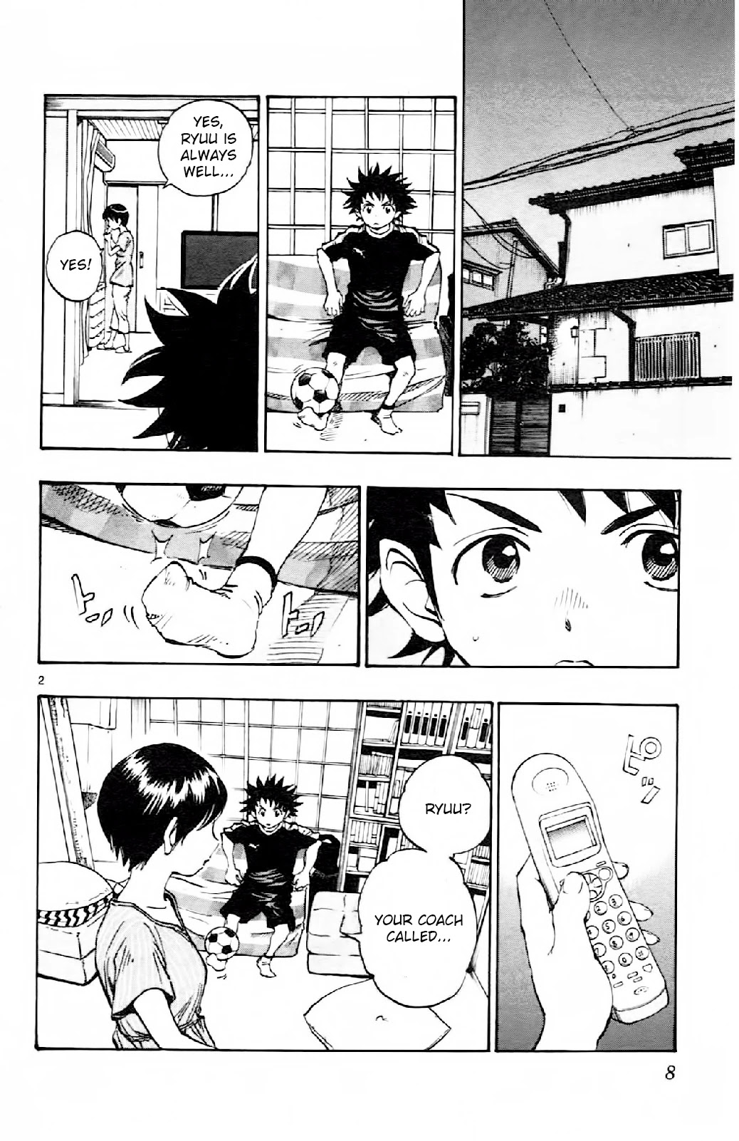 BE BLUES ~Ao ni nare~ Chapter 8 page 8 - Chapter 8: Ryuu's Invitation