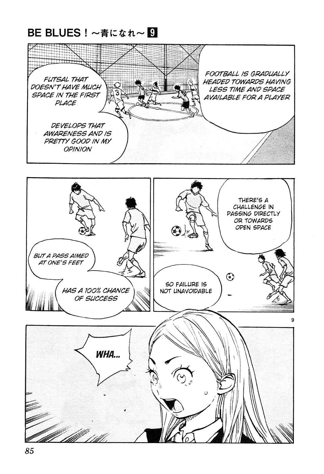 BE BLUES ~Ao ni nare~ Chapter 82 page 10 - Chapter 82: Chain pass