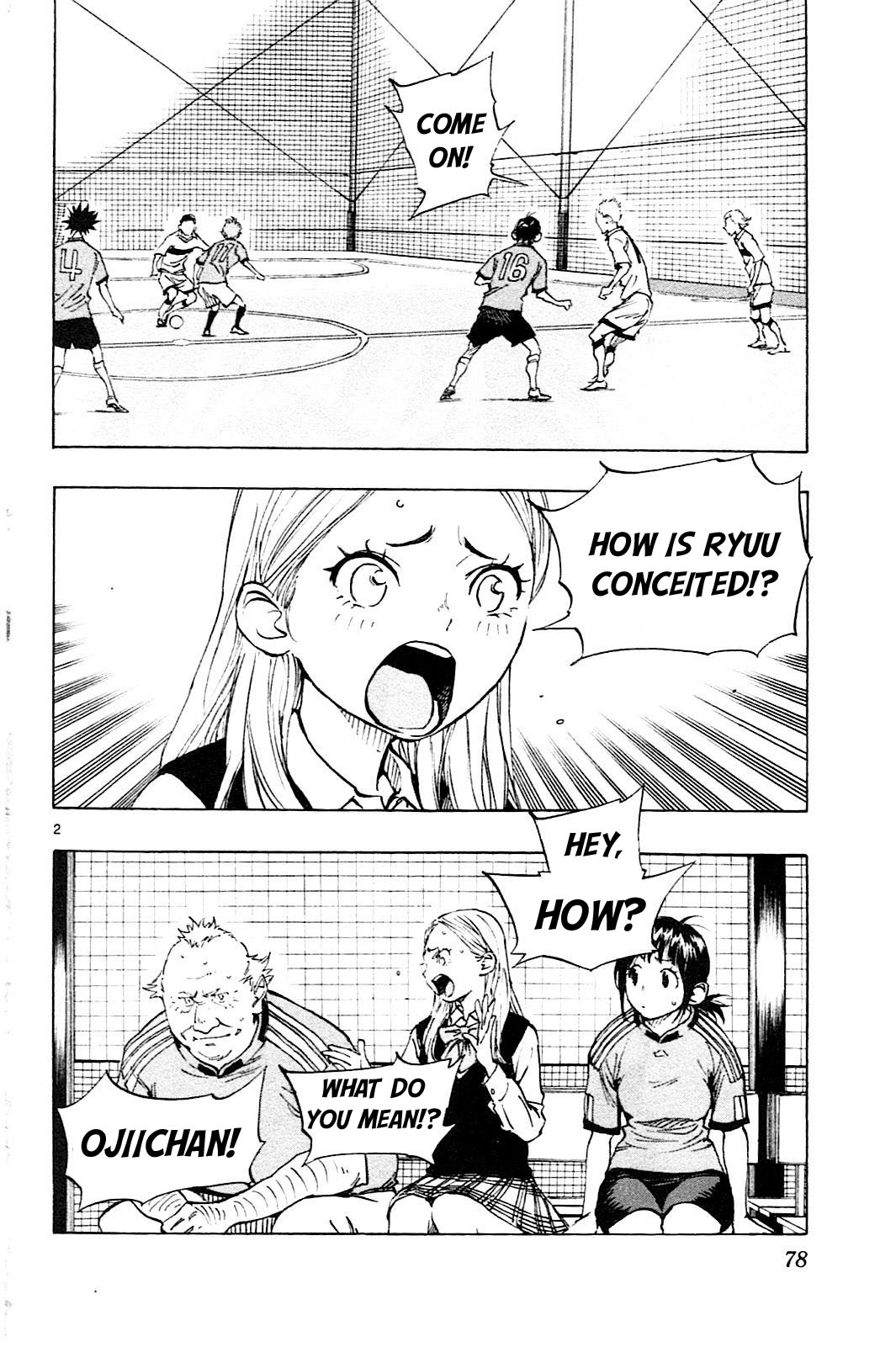 BE BLUES ~Ao ni nare~ Chapter 82 page 3 - Chapter 82: Chain pass