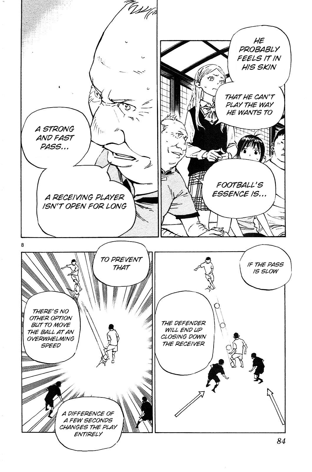 BE BLUES ~Ao ni nare~ Chapter 82 page 9 - Chapter 82: Chain pass