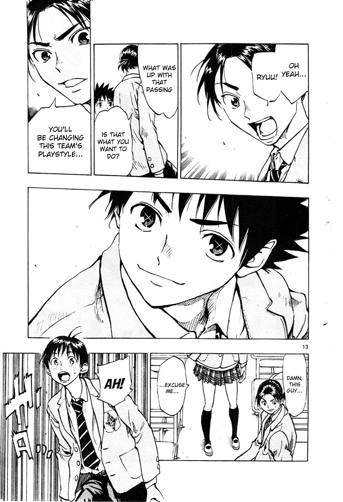 BE BLUES ~Ao ni nare~ Chapter 87 page 14 - Chapter 87: Pounding hearts