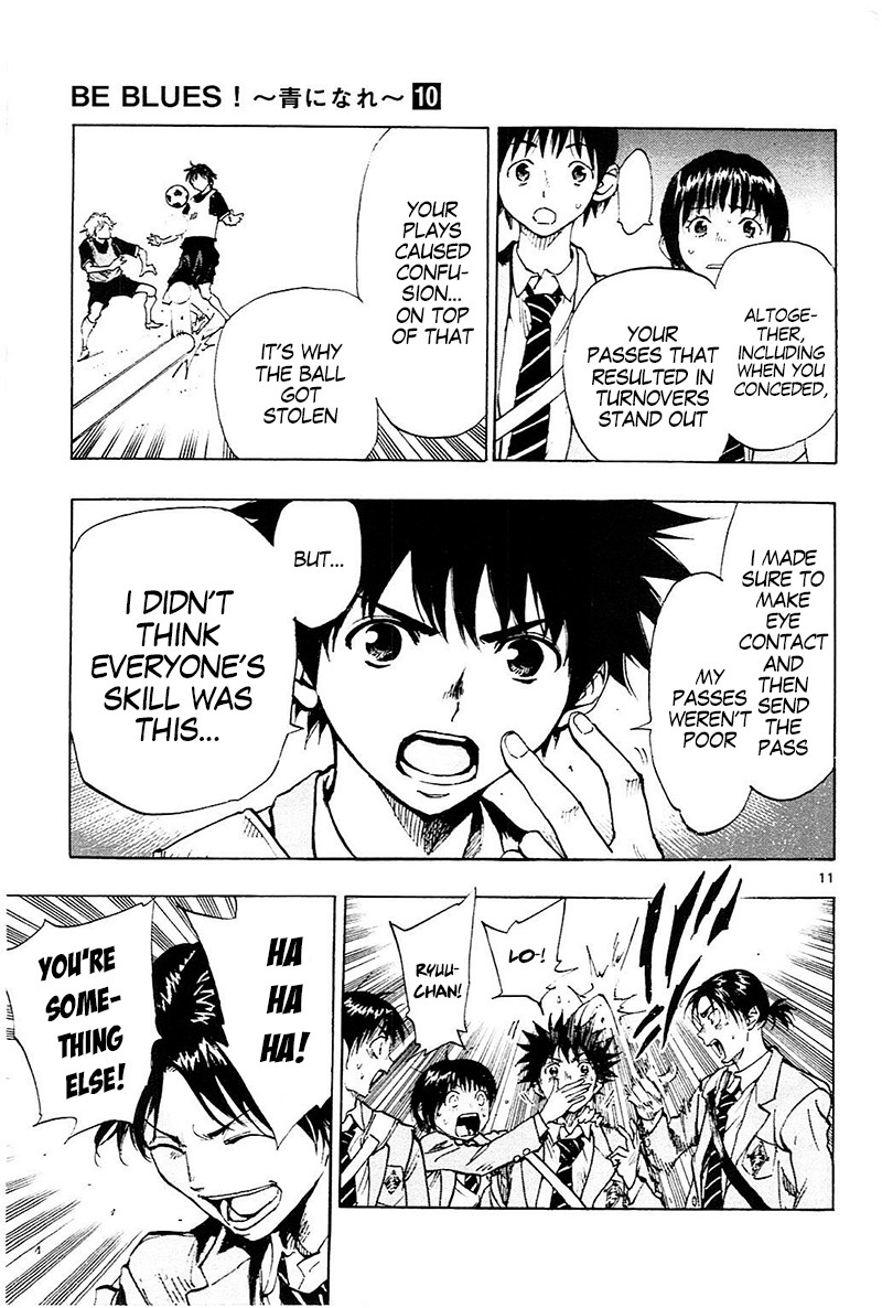 BE BLUES ~Ao ni nare~ Chapter 91 page 12 - Chapter 91: Something worth aiming for