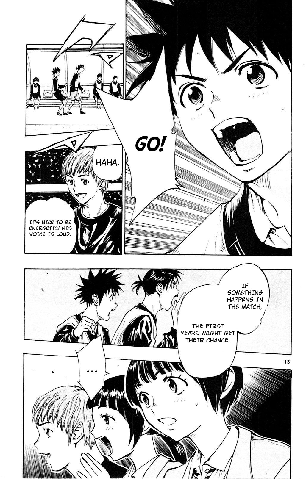 BE BLUES ~Ao ni nare~ Chapter 93 page 14 - Chapter 93: Busou's Attack