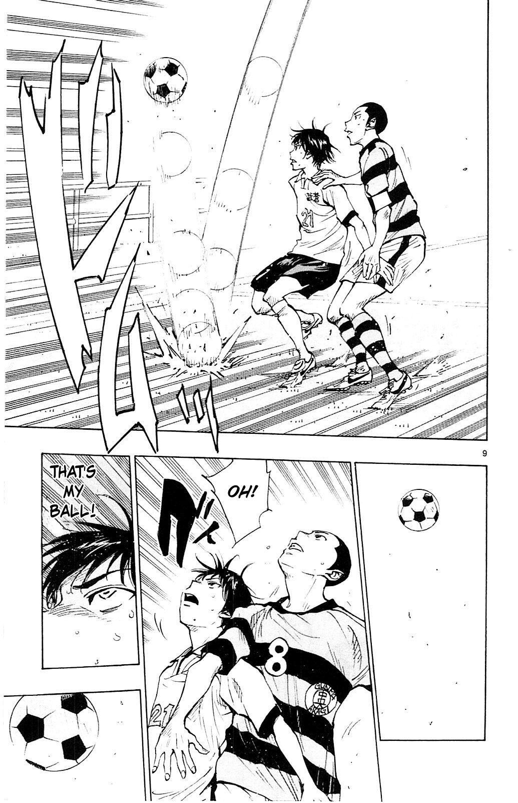 BE BLUES ~Ao ni nare~ Chapter 96 page 10 - Chapter 96: Sakuraba vs Noa
