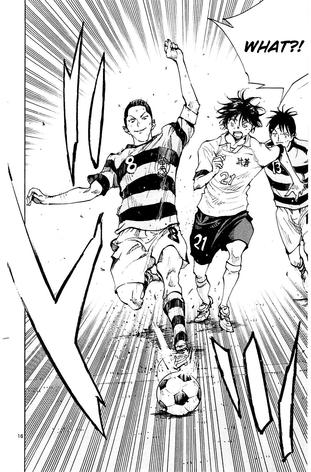 BE BLUES ~Ao ni nare~ Chapter 96 page 17 - Chapter 96: Sakuraba vs Noa