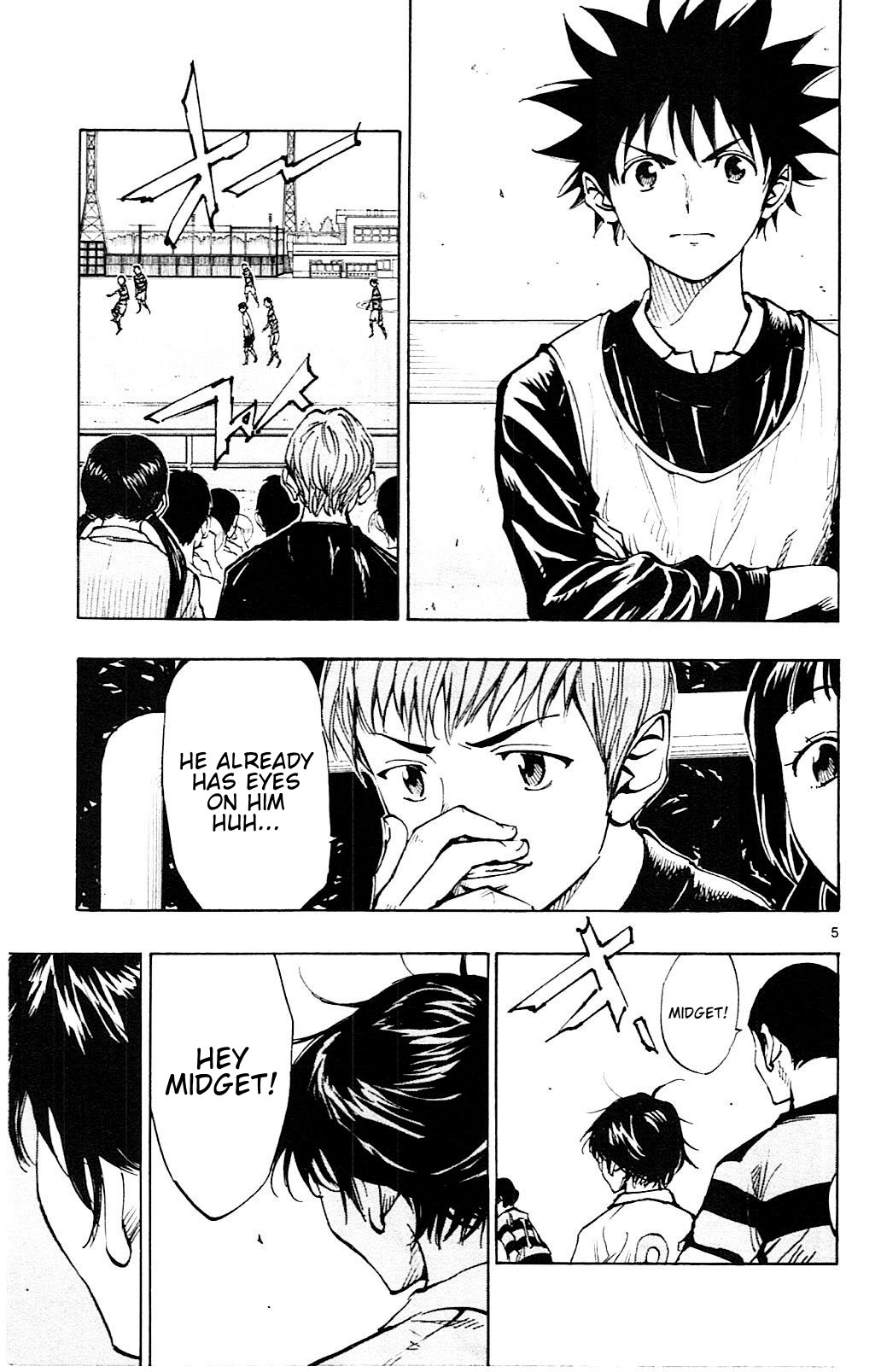 BE BLUES ~Ao ni nare~ Chapter 96 page 6 - Chapter 96: Sakuraba vs Noa