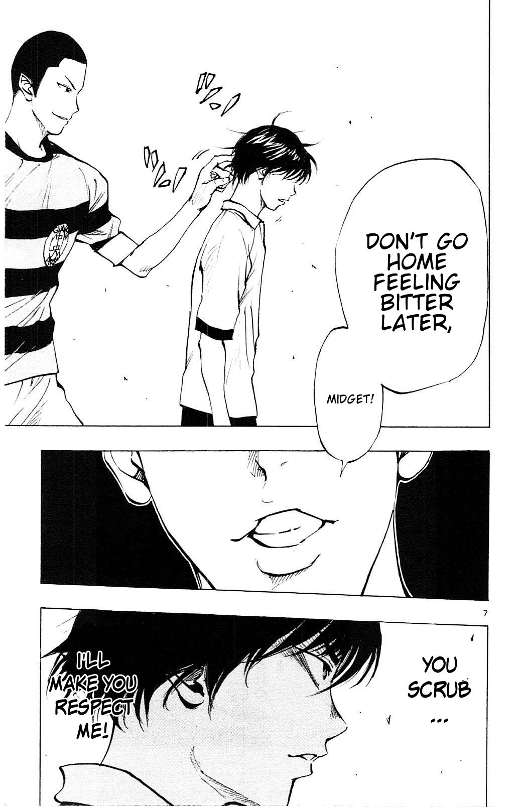 BE BLUES ~Ao ni nare~ Chapter 96 page 8 - Chapter 96: Sakuraba vs Noa