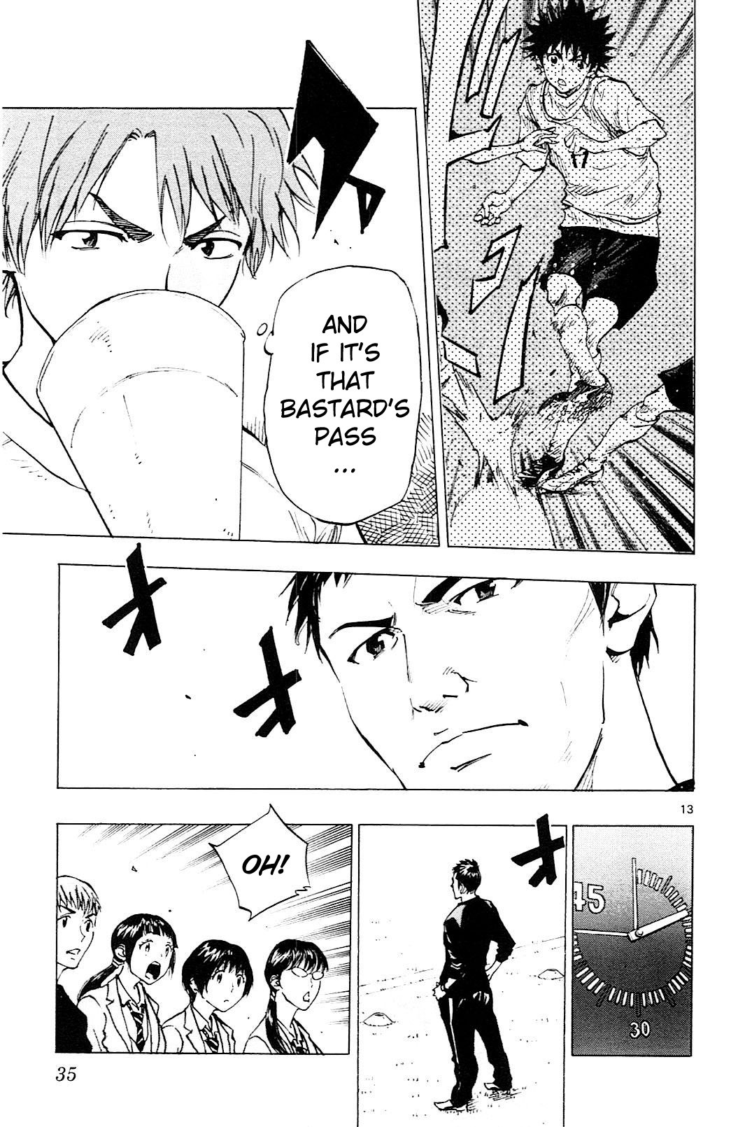 BE BLUES ~Ao ni nare~ Chapter 99 page 14 - Chapter 99: If It Were Ryuu