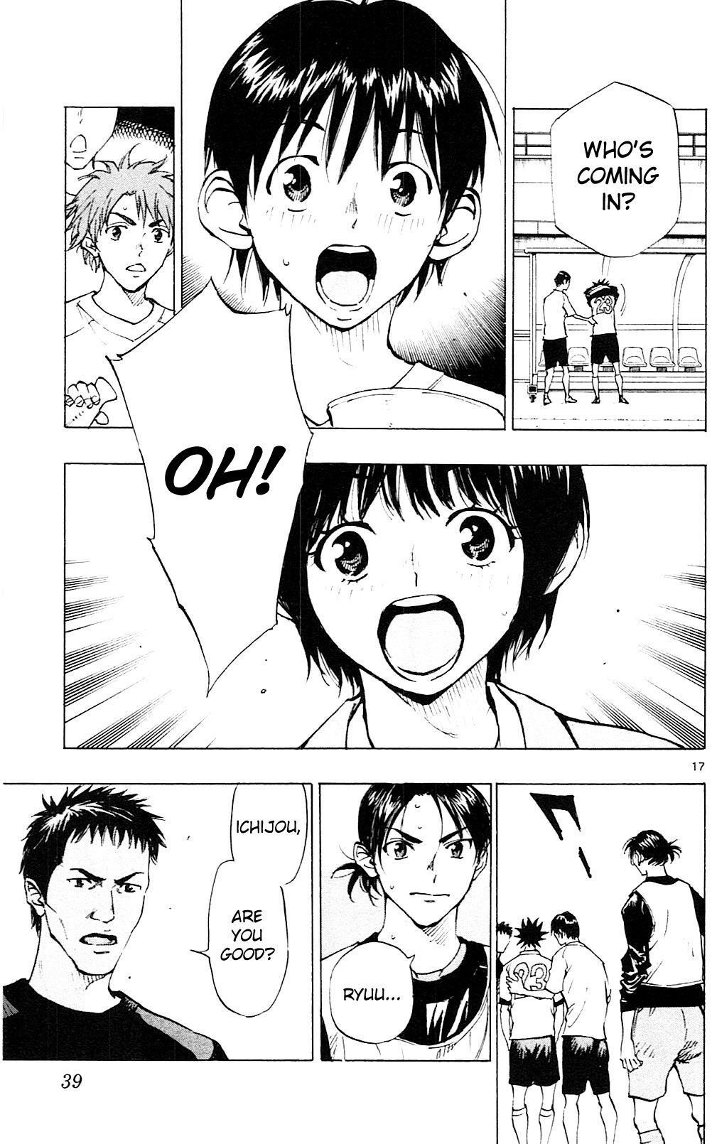 BE BLUES ~Ao ni nare~ Chapter 99 page 18 - Chapter 99: If It Were Ryuu