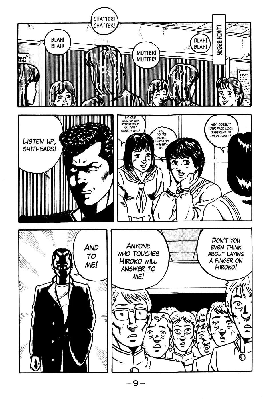 Be-Bop-Highschool Chapter 1 page 10 - Chapter 1 : Battle for the Transfer Student