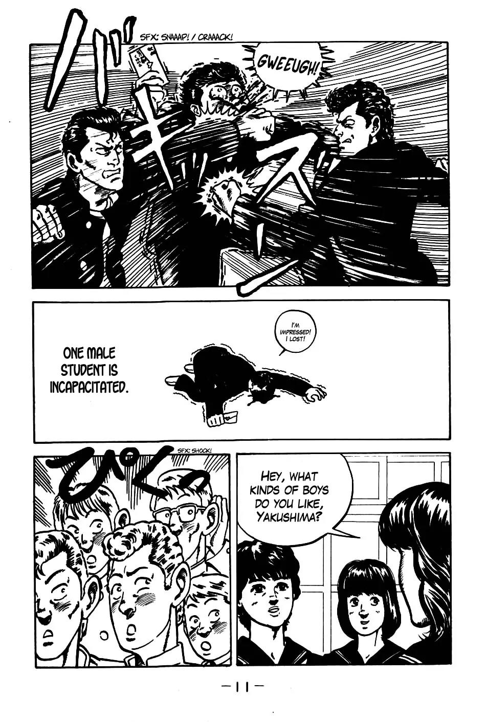 Be-Bop-Highschool Chapter 1 page 12 - Chapter 1 : Battle for the Transfer Student