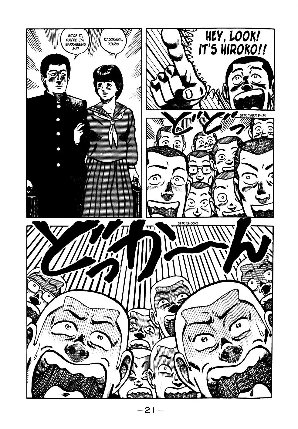 Be-Bop-Highschool Chapter 1 page 22 - Chapter 1 : Battle for the Transfer Student
