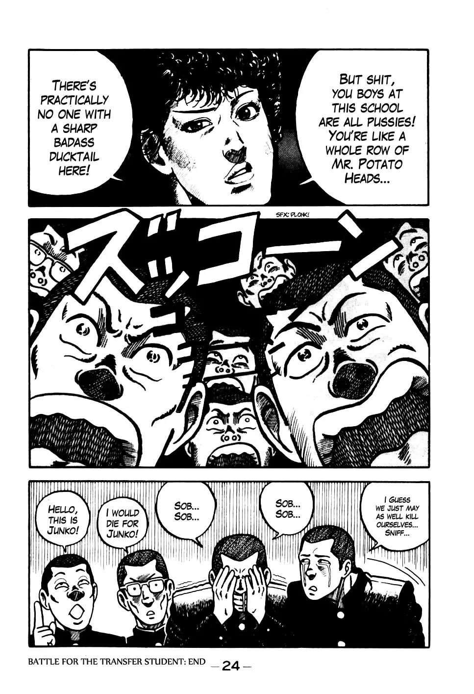 Be-Bop-Highschool Chapter 1 page 25 - Chapter 1 : Battle for the Transfer Student