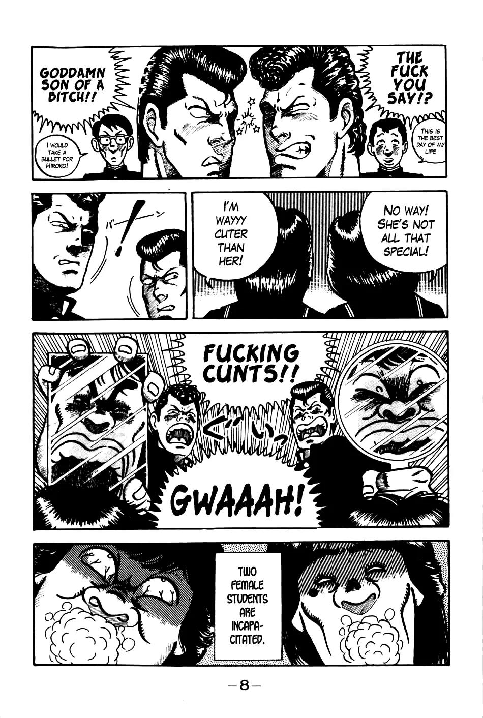 Be-Bop-Highschool Chapter 1 page 9 - Chapter 1 : Battle for the Transfer Student