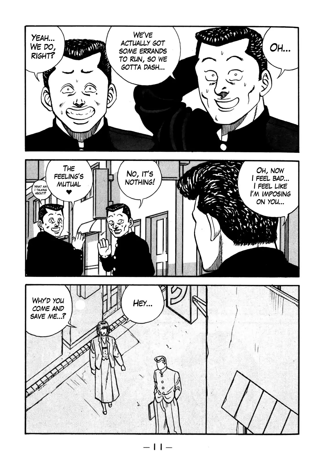 Be-Bop-Highschool Chapter 100 page 12 - Chapter 100: The Lonely Guy's Eloquence and Competence