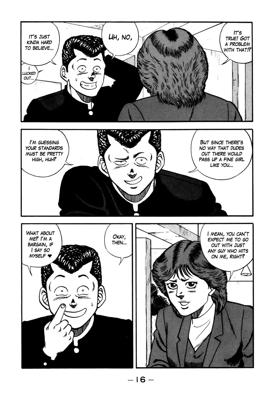 Be-Bop-Highschool Chapter 100 page 17 - Chapter 100: The Lonely Guy's Eloquence and Competence