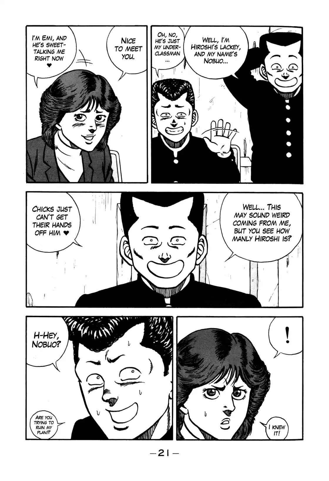 Be-Bop-Highschool Chapter 100 page 22 - Chapter 100: The Lonely Guy's Eloquence and Competence