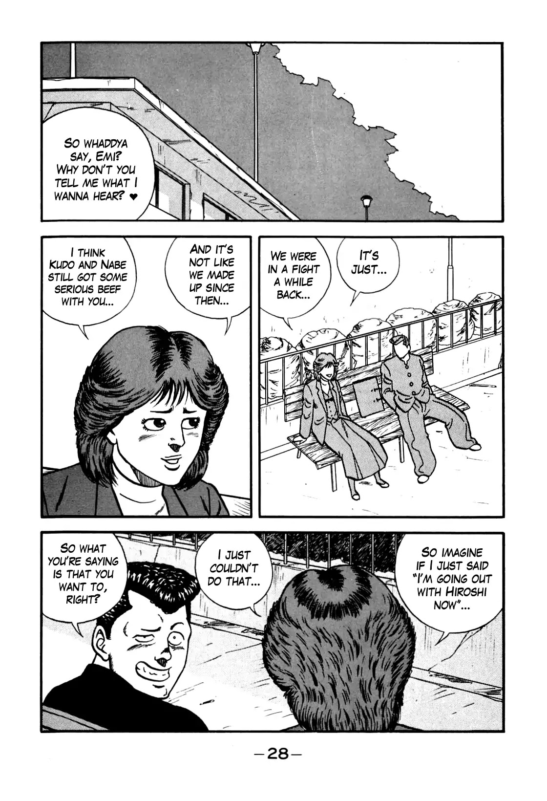 Be-Bop-Highschool Chapter 100 page 29 - Chapter 100: The Lonely Guy's Eloquence and Competence