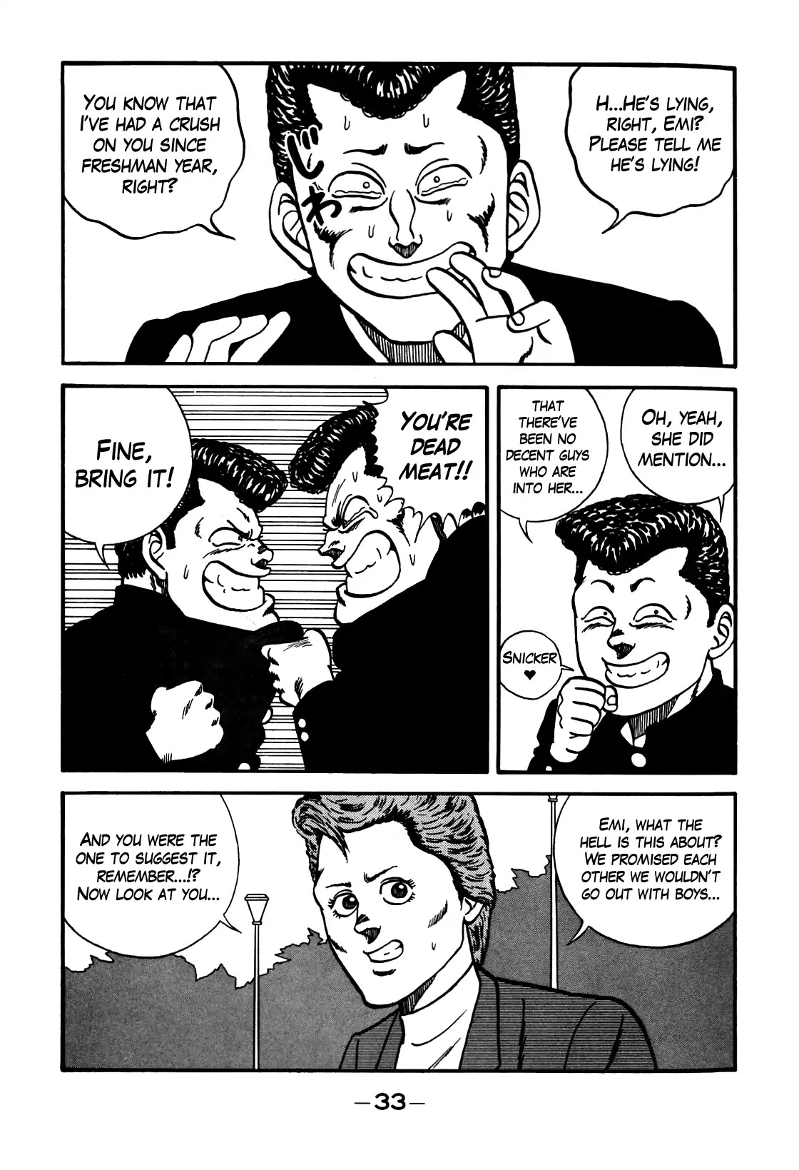 Be-Bop-Highschool Chapter 100 page 34 - Chapter 100: The Lonely Guy's Eloquence and Competence
