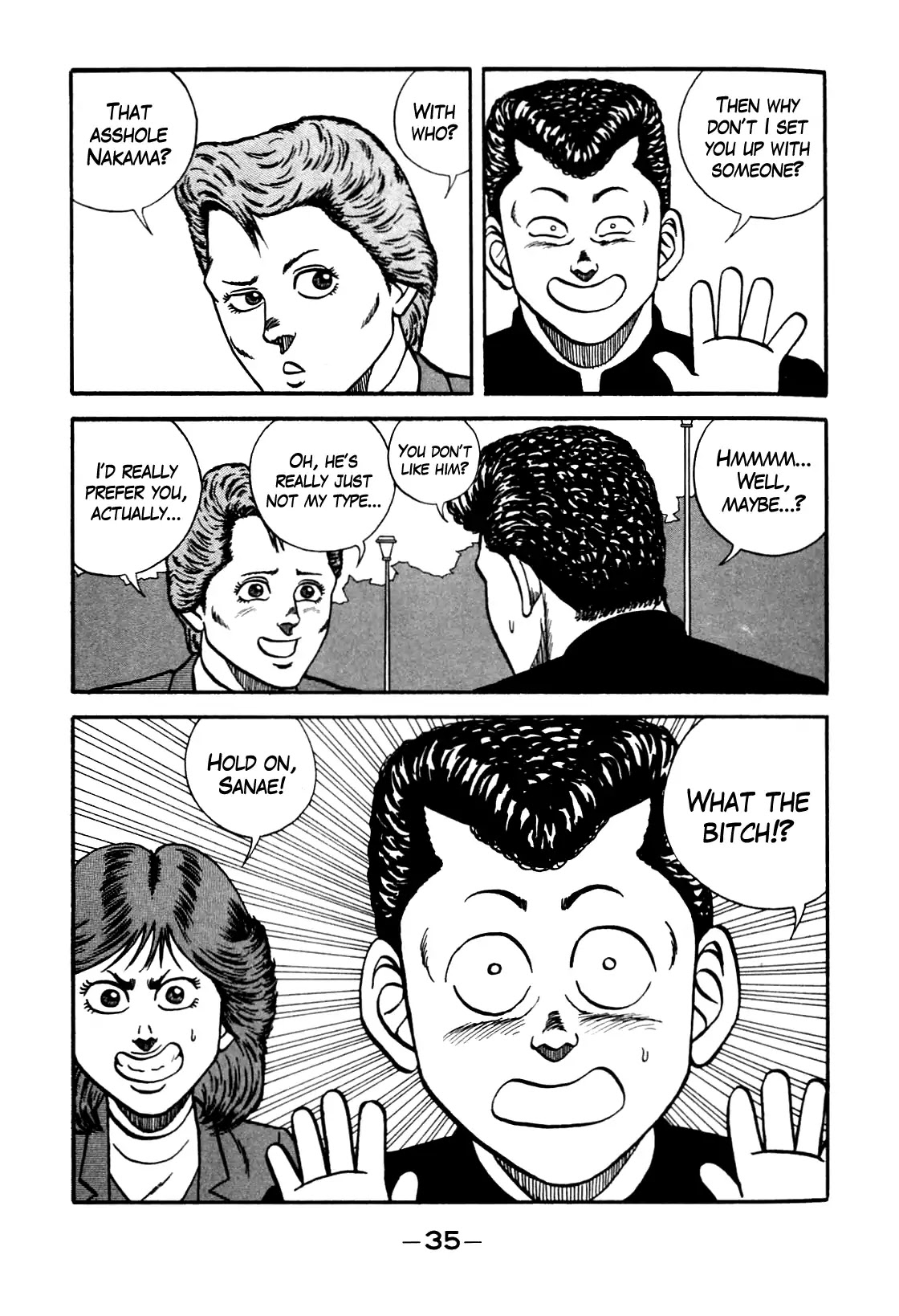 Be-Bop-Highschool Chapter 100 page 36 - Chapter 100: The Lonely Guy's Eloquence and Competence