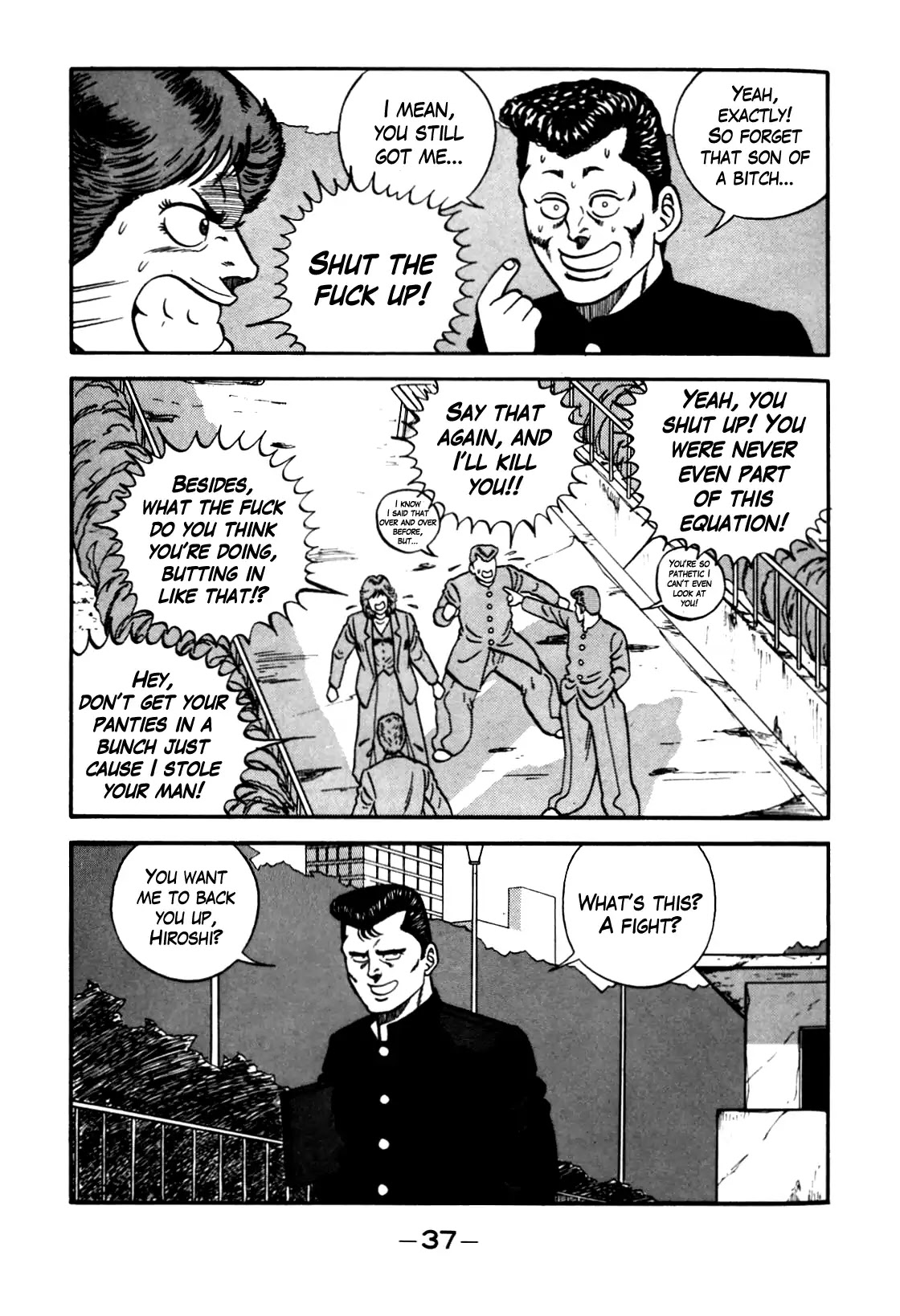 Be-Bop-Highschool Chapter 100 page 38 - Chapter 100: The Lonely Guy's Eloquence and Competence