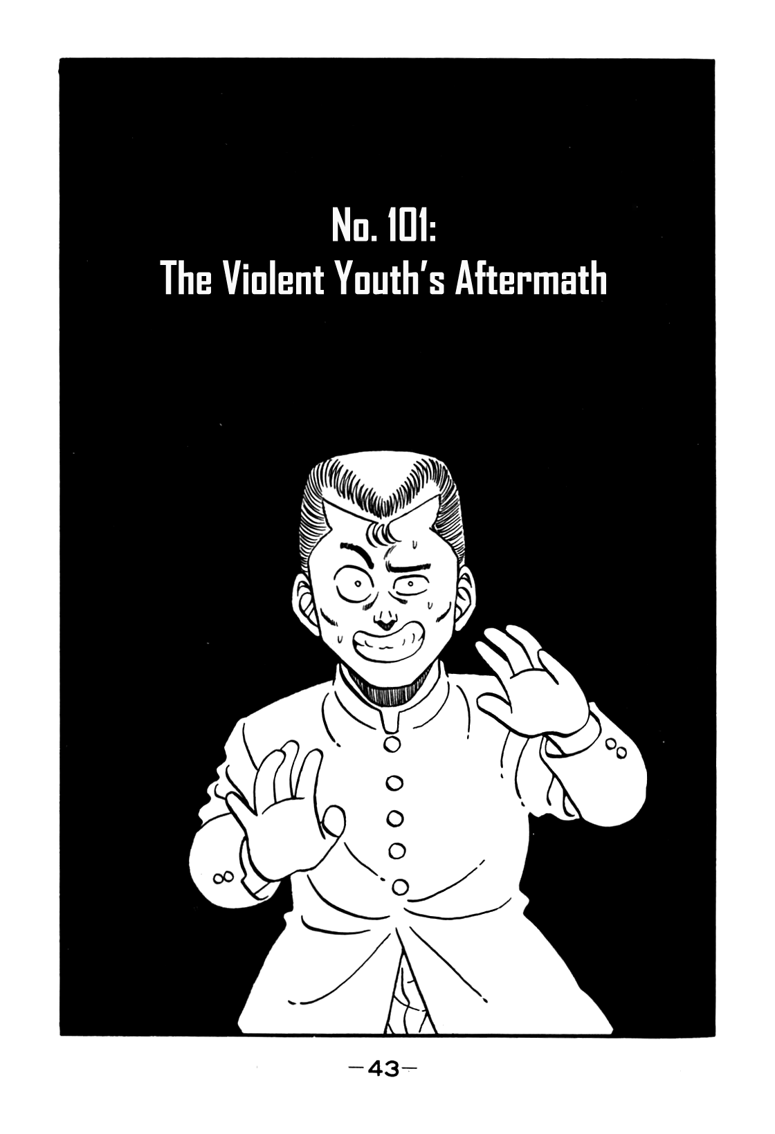 Be-Bop-Highschool Chapter 101 page 1 - Chapter 101: The Violent Youth's Aftermath