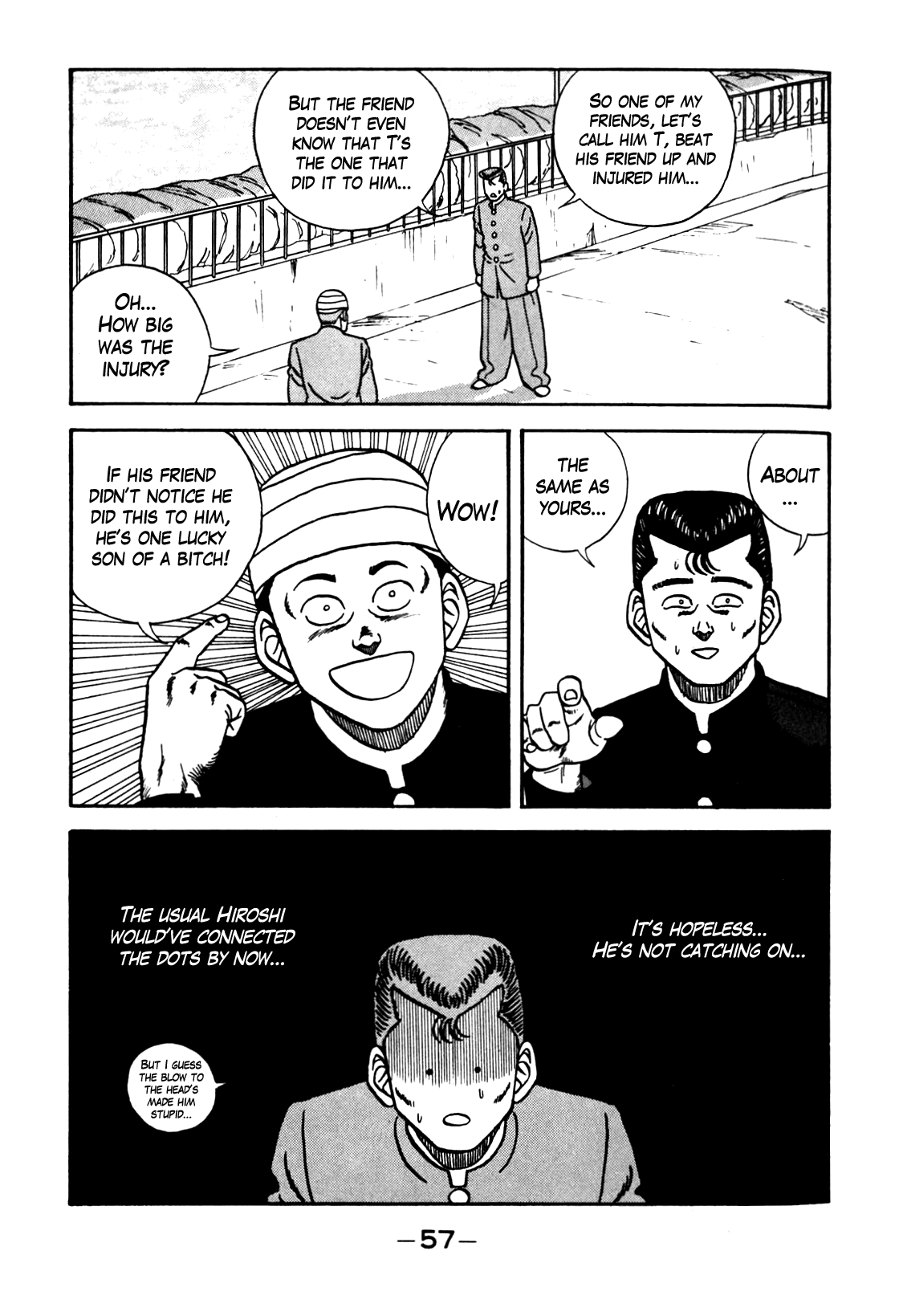 Be-Bop-Highschool Chapter 101 page 15 - Chapter 101: The Violent Youth's Aftermath
