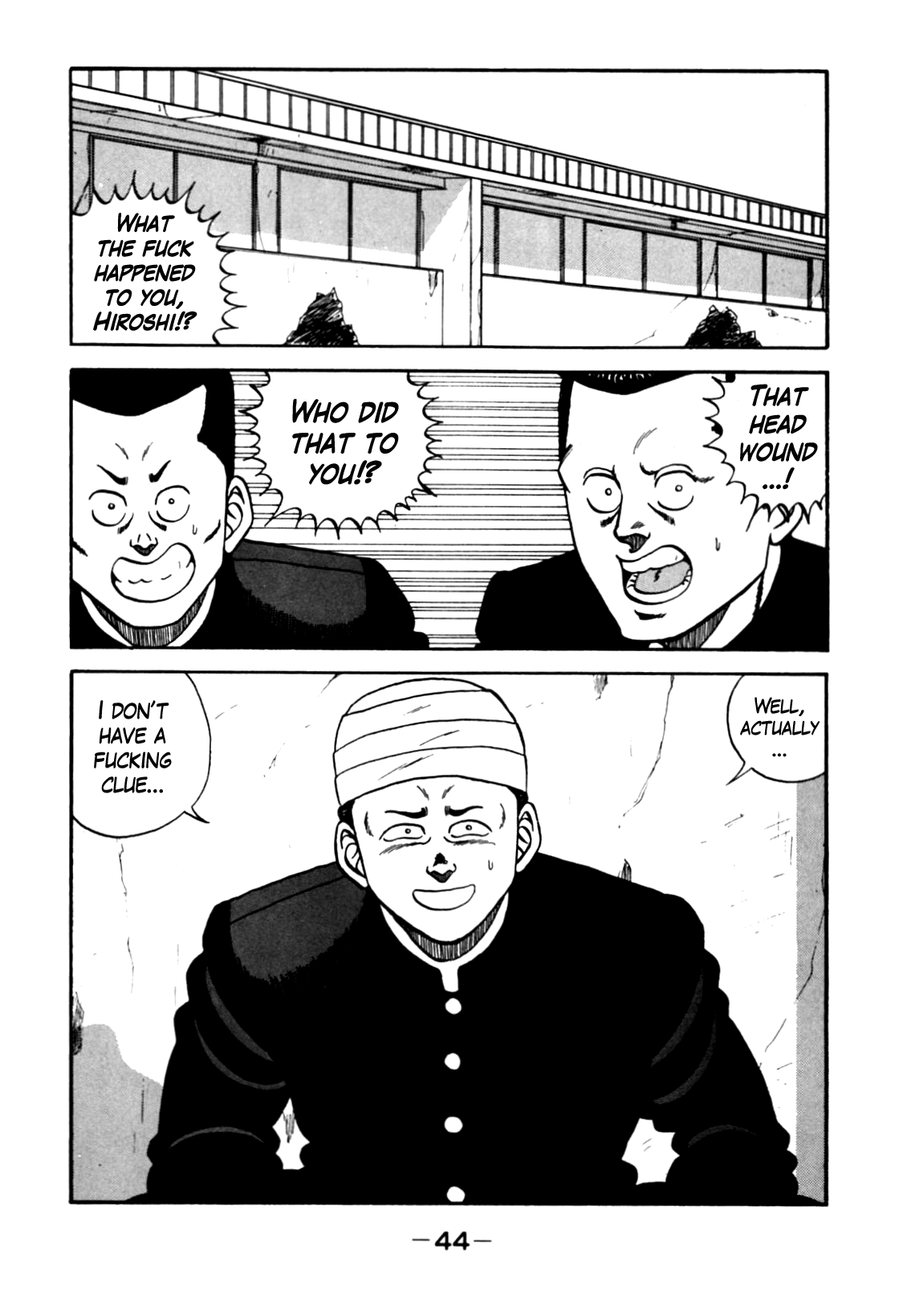 Be-Bop-Highschool Chapter 101 page 2 - Chapter 101: The Violent Youth's Aftermath