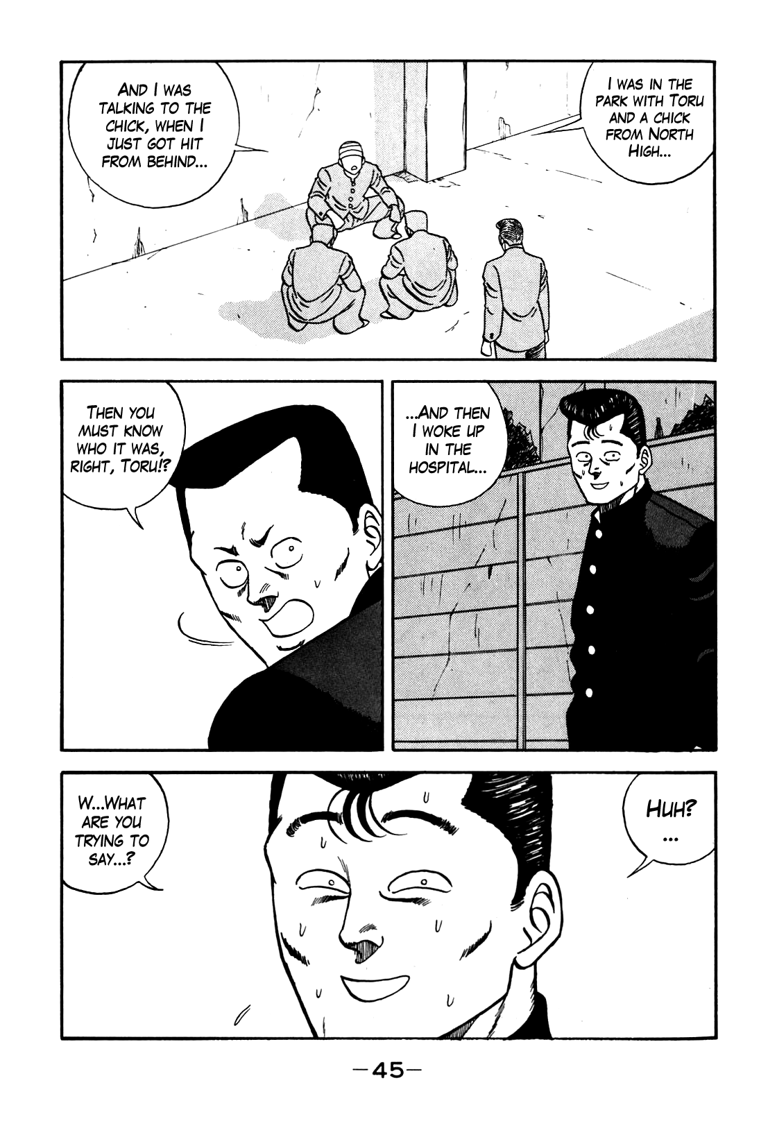 Be-Bop-Highschool Chapter 101 page 3 - Chapter 101: The Violent Youth's Aftermath