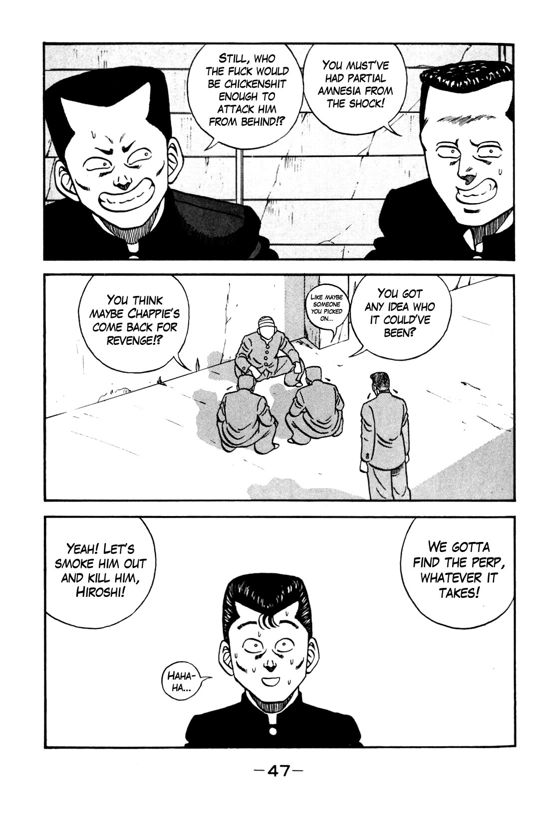 Be-Bop-Highschool Chapter 101 page 5 - Chapter 101: The Violent Youth's Aftermath