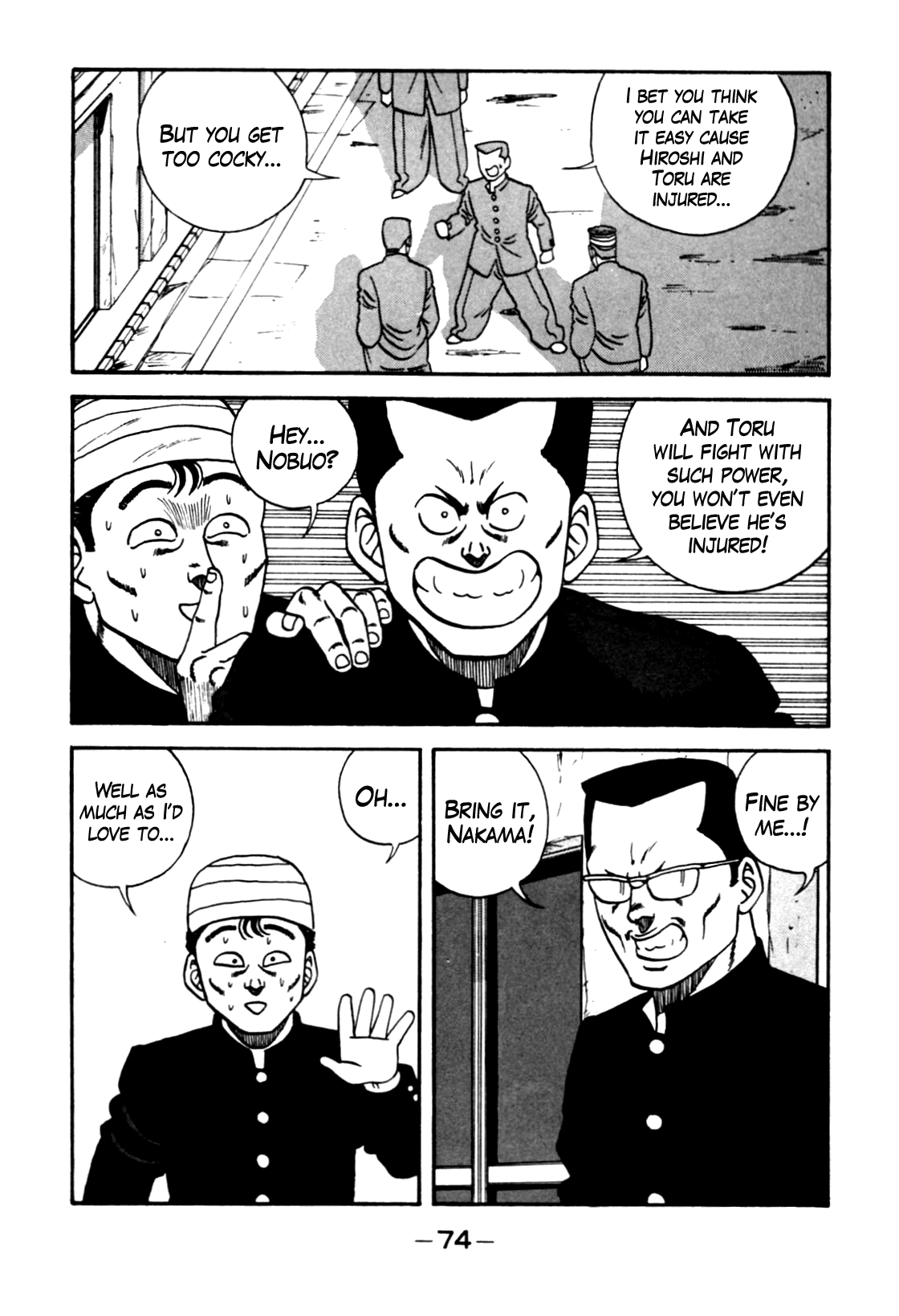 Be-Bop-Highschool Chapter 102 page 12 - Chapter 102: The Bullshitter's Beeline to Thievery