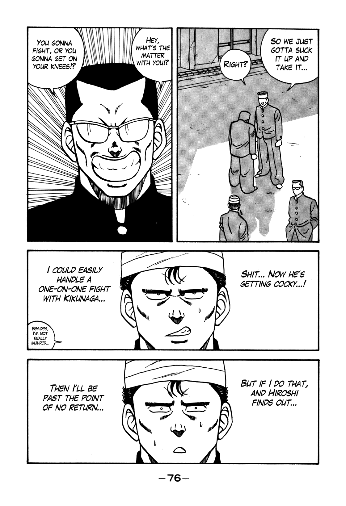 Be-Bop-Highschool Chapter 102 page 14 - Chapter 102: The Bullshitter's Beeline to Thievery