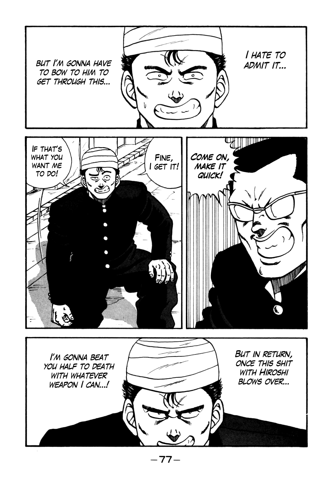 Be-Bop-Highschool Chapter 102 page 15 - Chapter 102: The Bullshitter's Beeline to Thievery