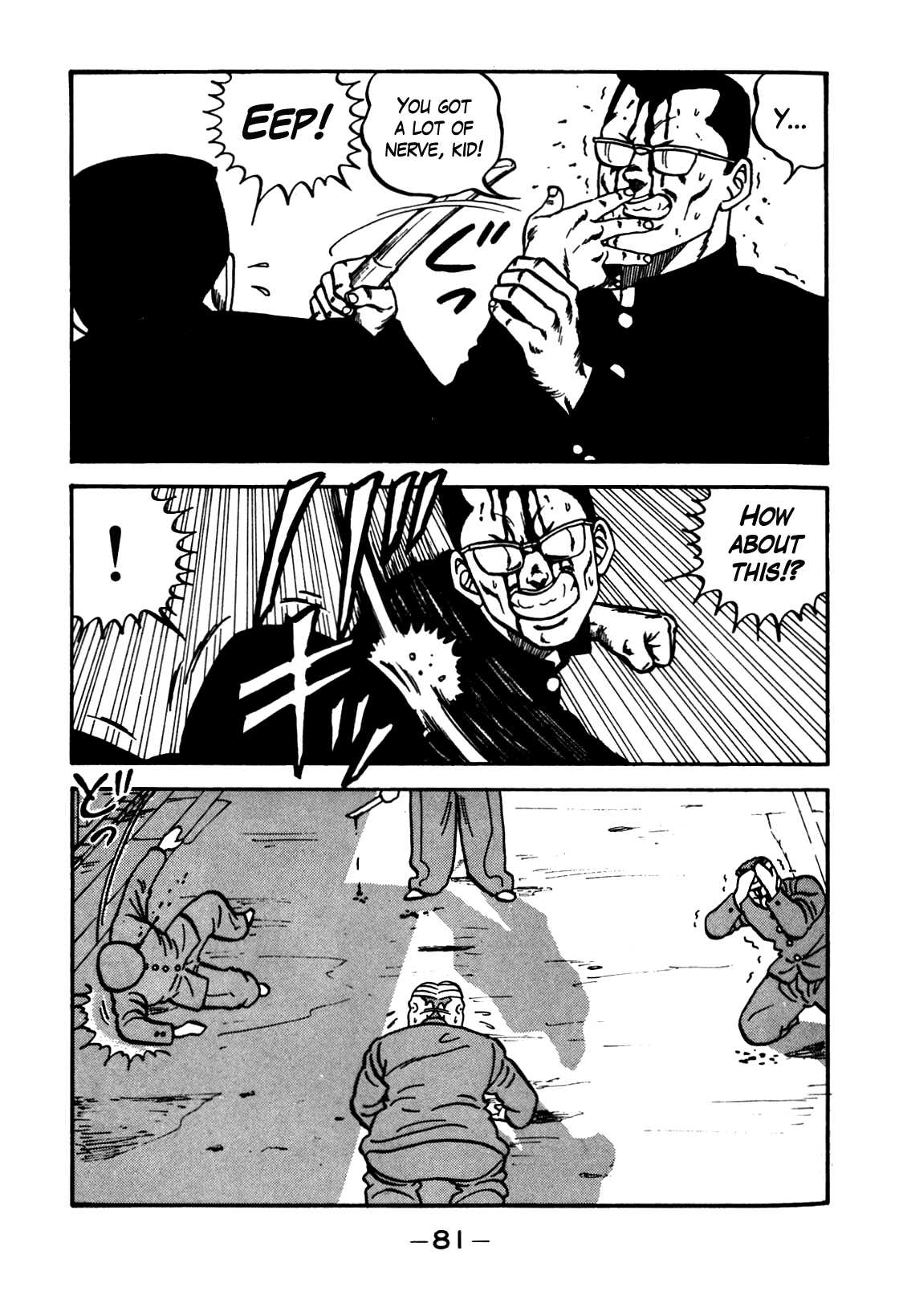 Be-Bop-Highschool Chapter 102 page 19 - Chapter 102: The Bullshitter's Beeline to Thievery