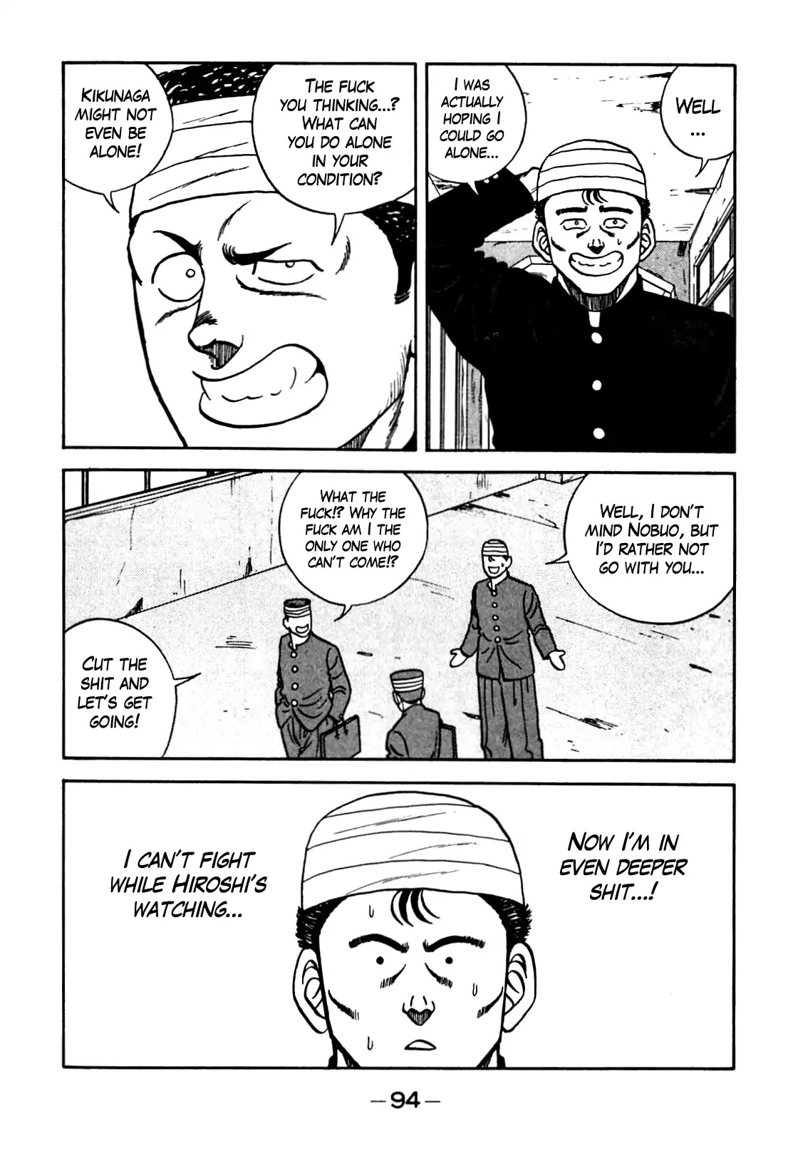 Be-Bop-Highschool Chapter 103 page 12 - Chapter 103: The Kamikaze Bamboo Brain Splitter