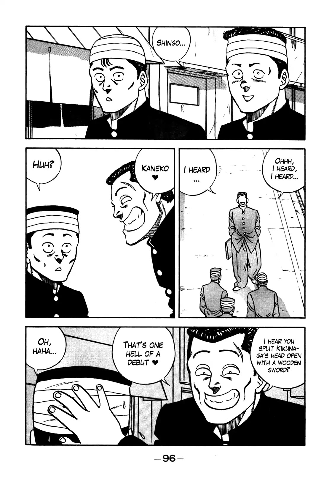 Be-Bop-Highschool Chapter 103 page 14 - Chapter 103: The Kamikaze Bamboo Brain Splitter
