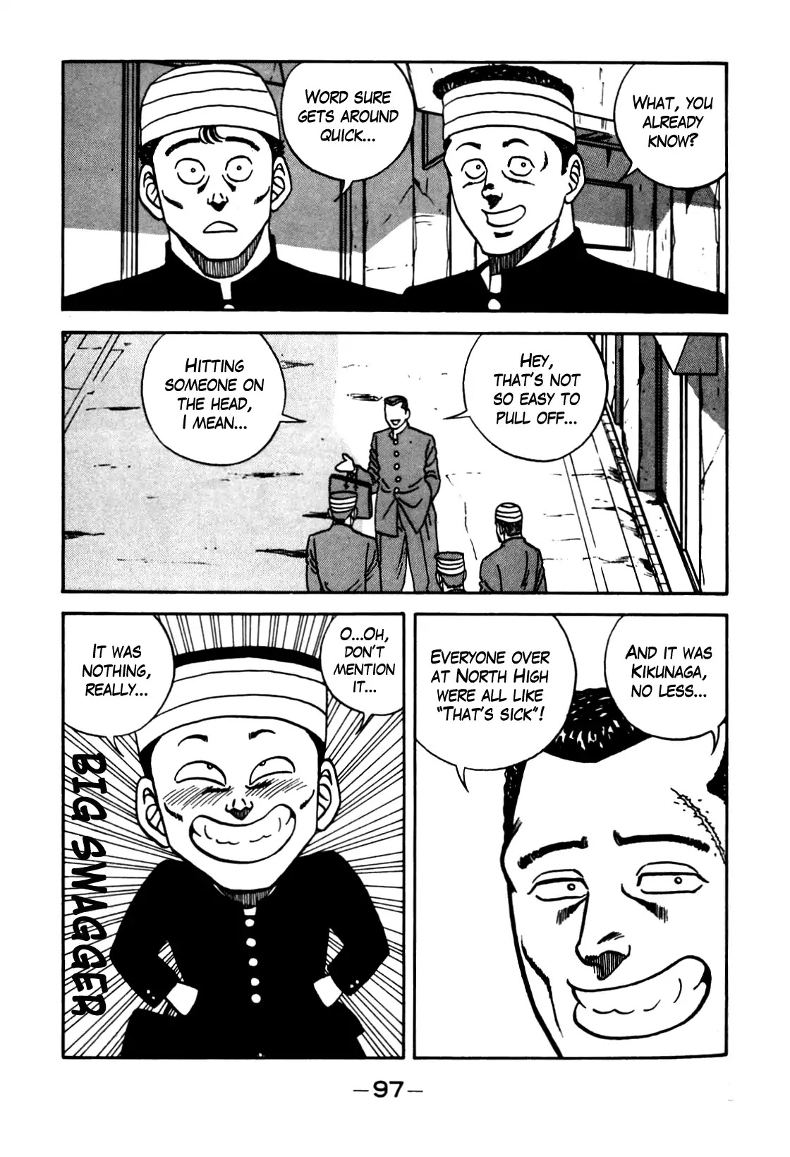 Be-Bop-Highschool Chapter 103 page 15 - Chapter 103: The Kamikaze Bamboo Brain Splitter