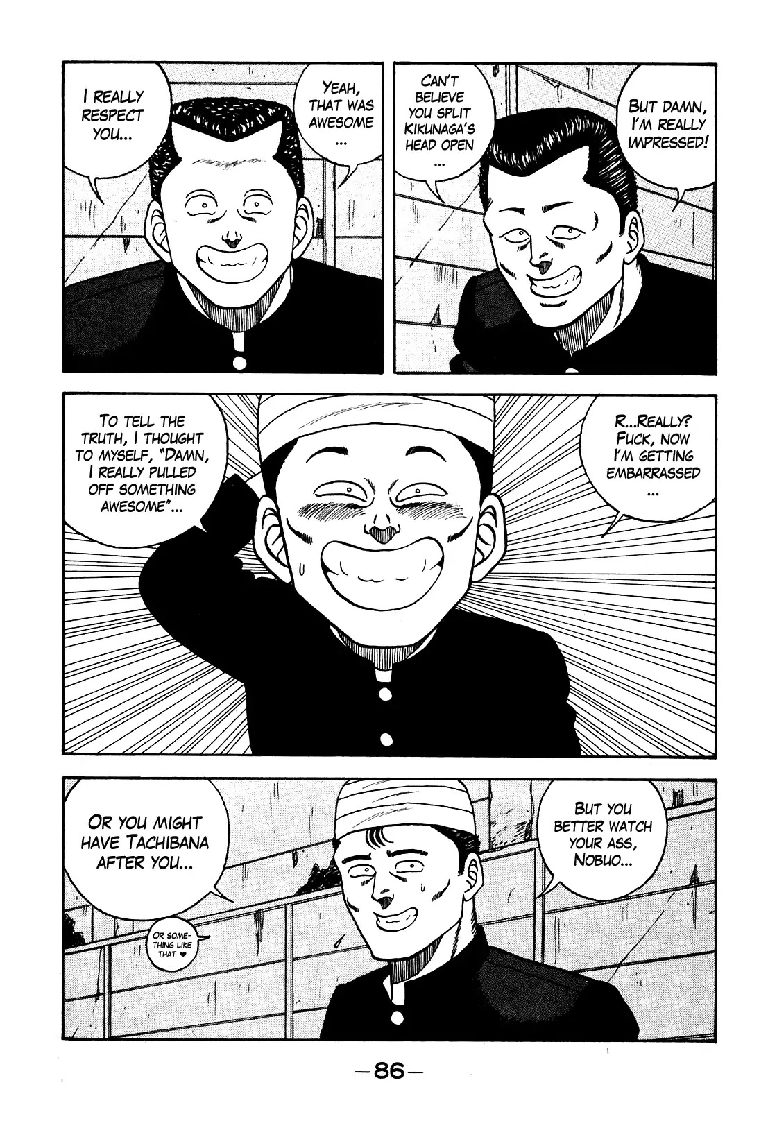 Be-Bop-Highschool Chapter 103 page 4 - Chapter 103: The Kamikaze Bamboo Brain Splitter