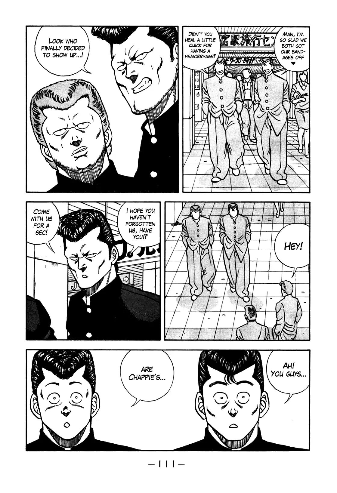 Be-Bop-Highschool Chapter 104 page 9 - Chapter 104: The High School Dimwit Hoodlum Memoirs