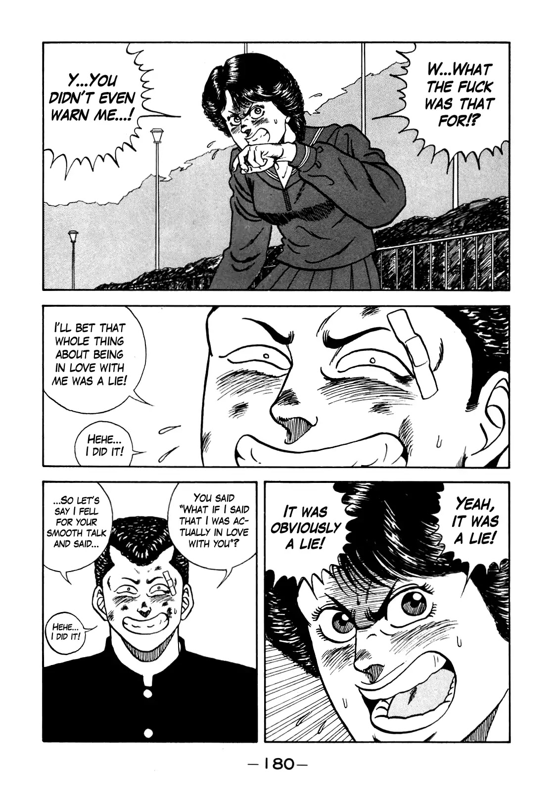 Be-Bop-Highschool Chapter 105 page 12 - Chapter 105: The Man's Pure-Hearted One-Shot Game