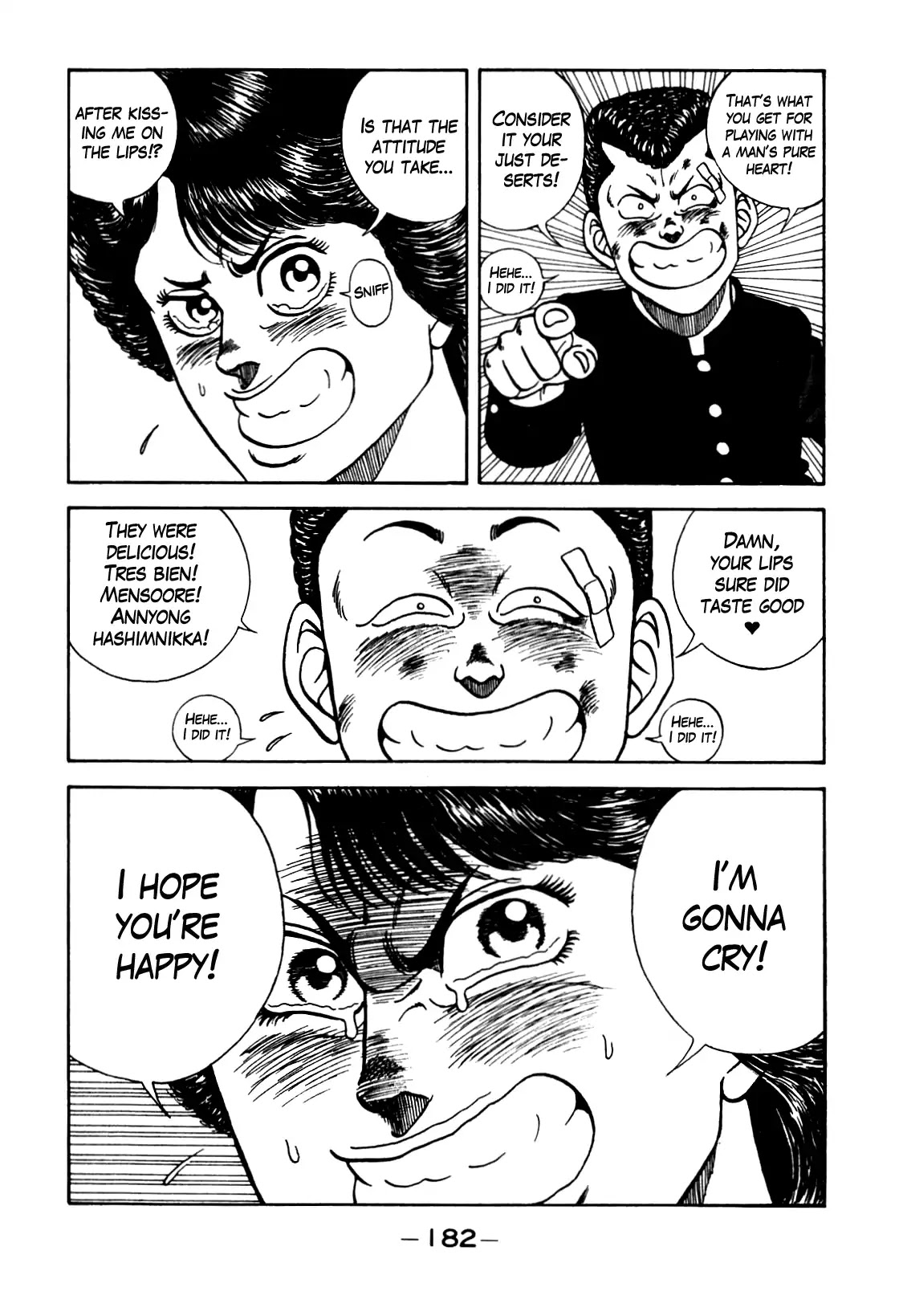 Be-Bop-Highschool Chapter 105 page 14 - Chapter 105: The Man's Pure-Hearted One-Shot Game